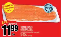 Super C FILET DE SAUMON ATLANTIQUE FRAIS offer