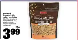Super C graines de tournesol rôties salées Irrésistible offer