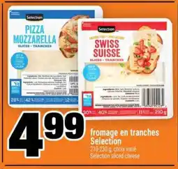 Super C FROMAGE EN TRANCHES SELECTION offer