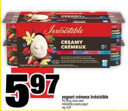 Super C Yogourt Crémeux Irrésistible offer