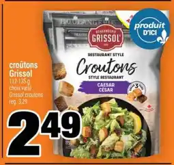 Super C croûtons Grissol offer