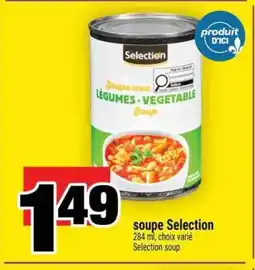 Super C SOUPE SELECTION offer