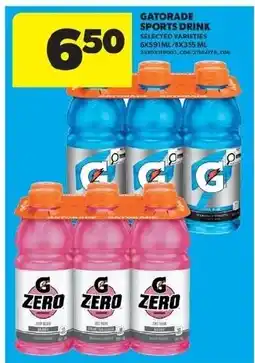 Real Canadian Superstore Gatorade sports drink offer