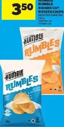 Real Canadian Superstore Humble rumble ridged cut potato chips offer