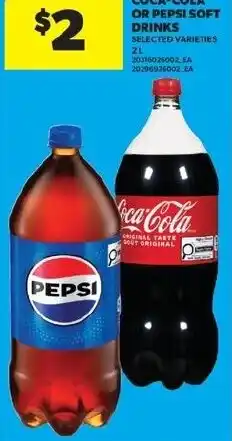 Real Canadian Superstore Coca-cola or pepsi soft drinks offer
