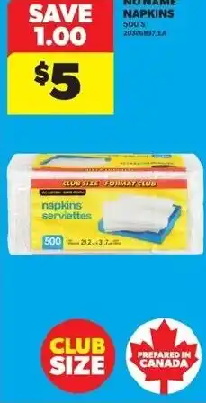 Real Canadian Superstore Napkins offer