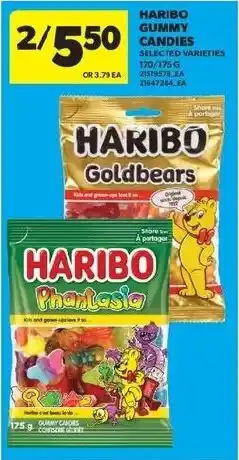 Real Canadian Superstore Haribo gummy candies offer