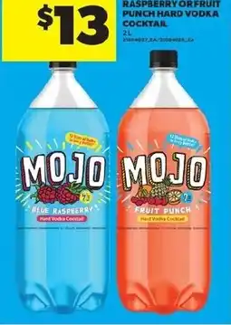 Real Canadian Superstore Raspberry orfruit punch hard vodka cocktail offer