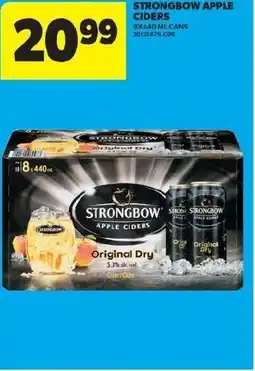 Real Canadian Superstore Strongbow apple ciders offer