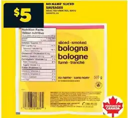 Real Canadian Superstore Sliced sausages offer