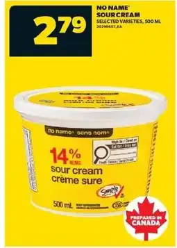 Real Canadian Superstore Sour cream offer