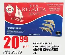 Btrust Supermarket REGATTA BRAND Crevettes surgelées offer