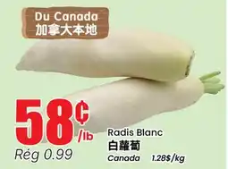 Btrust Supermarket Radis Blanc offer