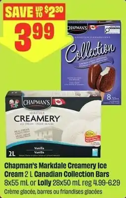 FreshCo Chapman's Markdale Creamery Ice Cream offer