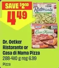 FreshCo Dr. Oetker Ristorante or Casa di Mama Pizza offer
