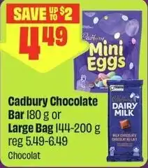 FreshCo Cadbury Chocolate Bar offer