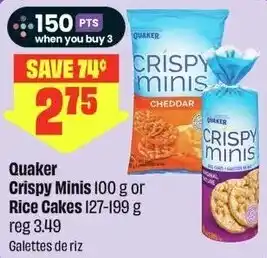 FreshCo Quaker Crispy Minis offer