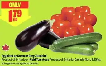 FreshCo Eggplant or Green or Grey Zucchini offer