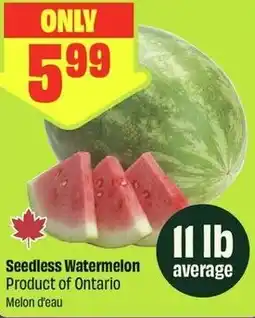 FreshCo Seedless Watermelon offer