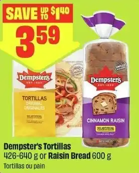 FreshCo Dempster's Tortillas offer