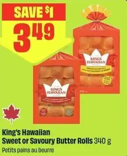FreshCo King's Hawaiian Sweet or Savoury Butter Rolls offer
