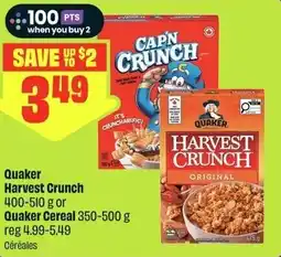 FreshCo Quaker Harvest Crunch offer