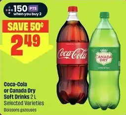 FreshCo Coca-Cola or Canada Dry Soft Drinks offer