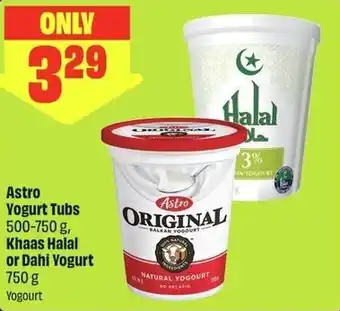 FreshCo Astro Yogurt Tubs offer