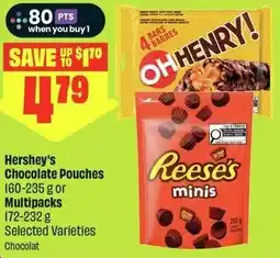 FreshCo Hershey's Chocolate Pouches offer