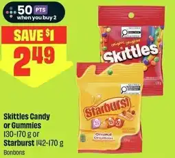 FreshCo Skittles Candy or Gummies offer