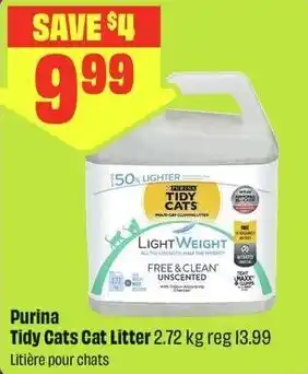 FreshCo Purina Tidy Cats Cat Litter offer