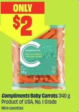 FreshCo Compliments Baby Carrots offer