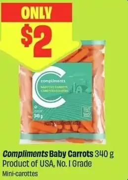 FreshCo Compliments Baby Carrots offer