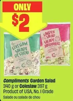 FreshCo Compliments Garden Salad offer
