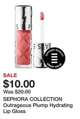 Sephora SEPHORA COLLECTION Outrageous Plump Hydrating Lip Gloss offer