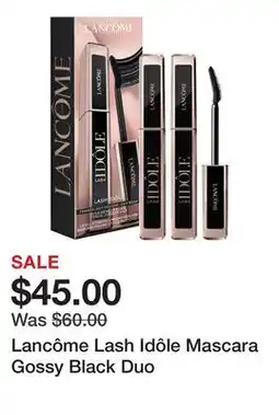 Sephora Lancôme Lash Idôle Mascara Gossy Black Duo offer