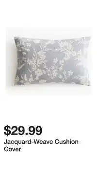 H&M Jacquard-Weave Cushion Cover offer