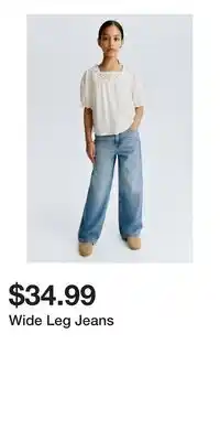 H&M Wide Leg Jeans offer