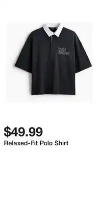 H&M Relaxed-Fit Polo Shirt offer