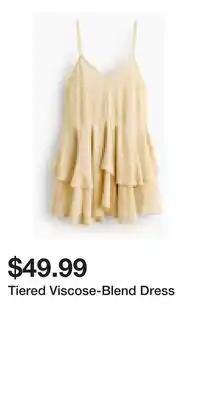 H&M Tiered Viscose-Blend Dress offer