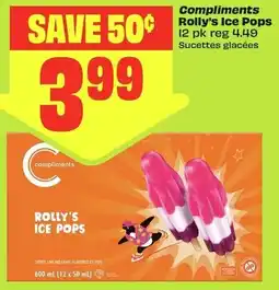 FreshCo Compliments Rolly's Ice Pops offer