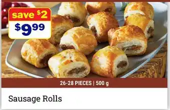 M & M Food Market Sausage Rolls offer