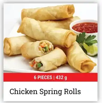 M & M Food Market Chicken Spring Rolls offer