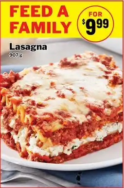 M & M Food Market Lasagna offer