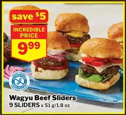 M & M Food Market Wagyu Beef Sliders offer