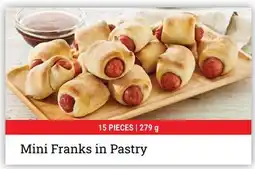 M & M Food Market Mini Franks in Pastry offer