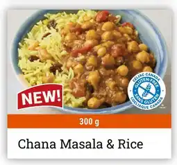 M & M Food Market Chana Masala & Rice offer
