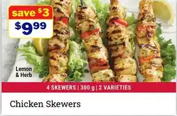 M & M Food Market Chicken Skewers offer