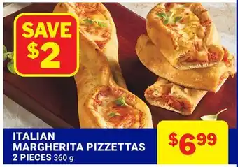 M & M Food Market ITALIAN MARGHERITA PIZZETTAS offer