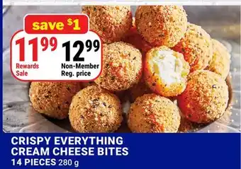 M & M Food Market CRISPY EVERYTHING CREAM CHEESE BITES offer